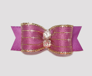 #2179 - 5/8" Dog Bow - Razzle Dazzle, Lush Orchid #2179 - 5/8" Dog Bow - Razzle Dazzle, Lush Orchid